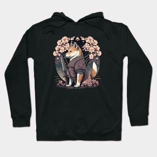 Get Ready to Stand Out with Shiba Dog Samurai Hoodie